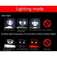 thumbnail image 4 of Lampe Frontale à LED Haute Puissance 6 LED T6 COB Head COB Head Torche Pêche Chasse Camping, 4 of 9