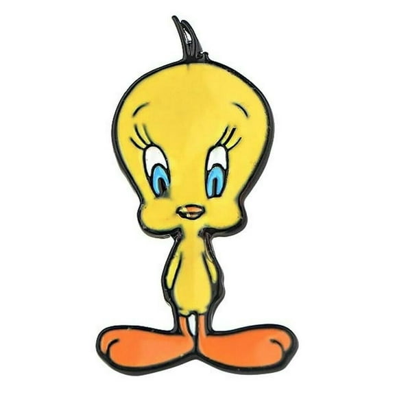 Tweety Bird Cartoon Characters 1.15 Inches Tall Enamel Metal Pin