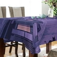 thumbnail image 4 of Yayeee Tablecloths for Rectangular Tables 60 x 108 inch Party Table Cover, Black Cat Walking, 4 of 6