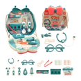 thumbnail image 1 of Toys Set For Kids Role Play Doctor Kit 14 PCS Pretend Play Doctor Toys With Stethoscope Medical Sets Toys For Kids heqiyong LED, 1 of 2