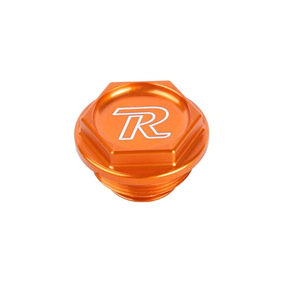 Ride Engineering KT-MCC0R-GE Rear Brake Reservoir Cap - Orange