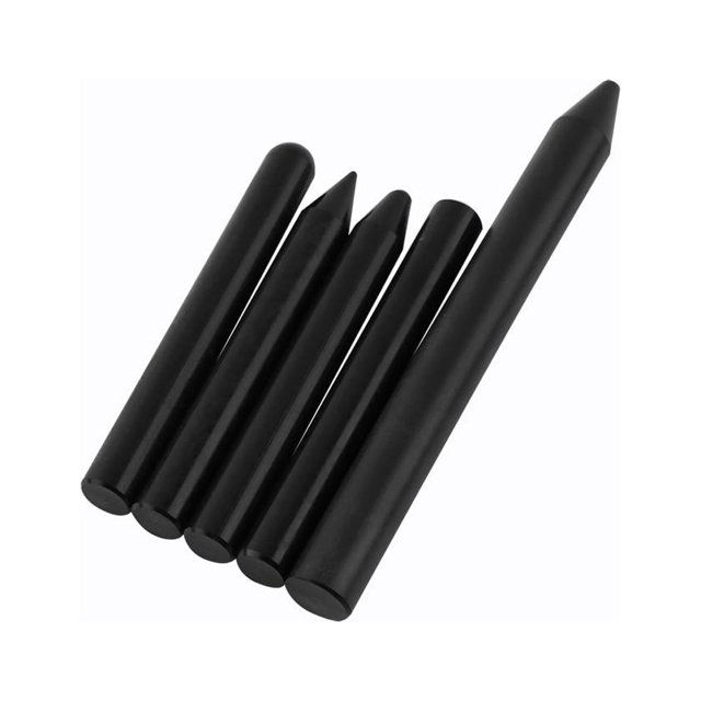 5Pcs Professional Nylon Tap Down Pen Paintless Hail Removal Dent Repair Tools Black,Paintless Dent Repair Tap Down Tool