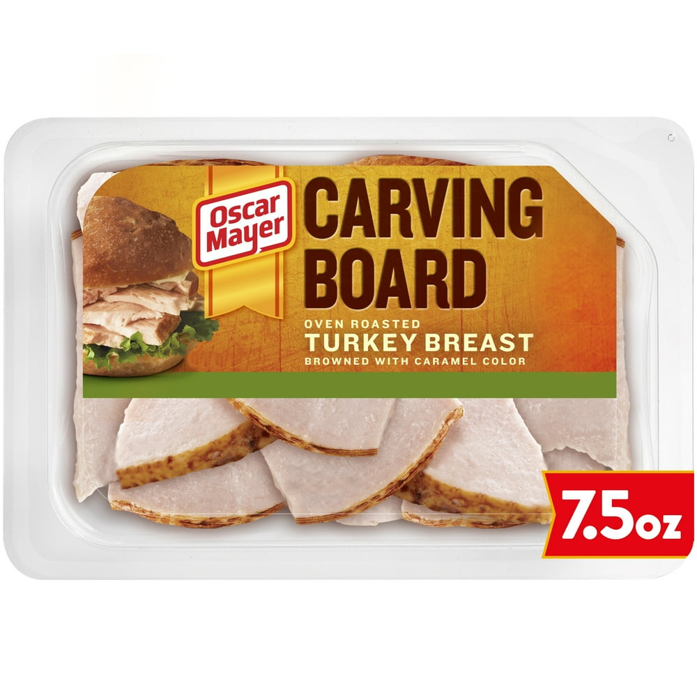 Oscar Mayer Carving Board Oven Roasted Turkey Breast Lunch Meat, 7.5 oz