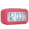 thumbnail image 3 of Reloj electrónico BuyWeek Reloj de mesita de noche LCD grande alarma silenciosa, 3 of 14