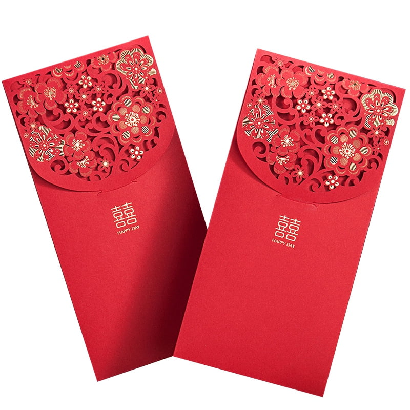 20Pcs New Year Red Envelopes Japanese Money Packets Gift Money Bags