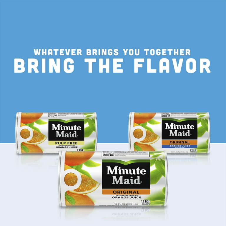 Minute Maid Original Orange Fruit Juice Frozen Concentrate 12 fl oz Can