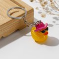 thumbnail image 4 of Fashionable Duck Keychain/Ear Pendant Decoration Fashion forward Keyring Pendant Elegant Duck Dangle Earrings Accessory, 4 of 9