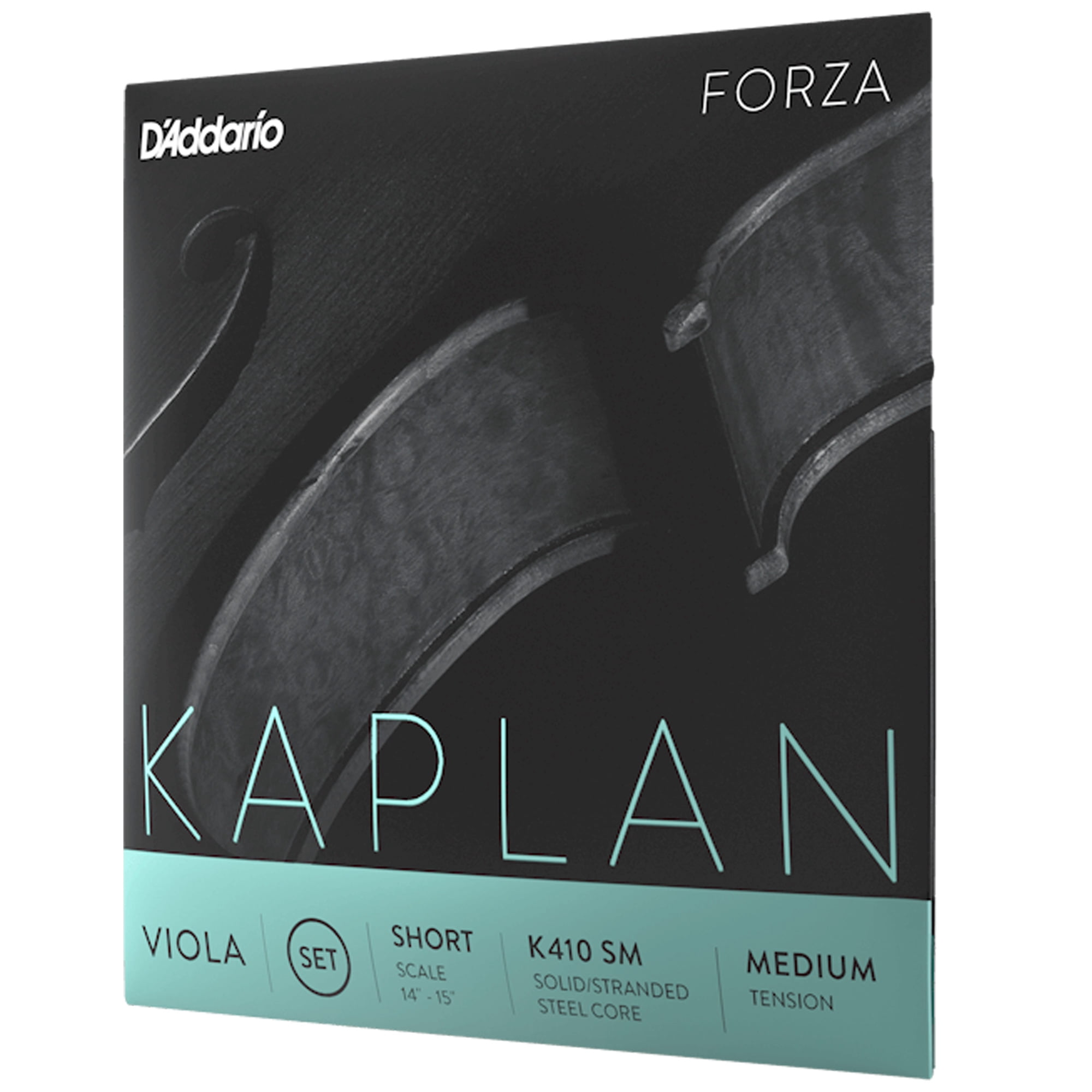 D'Addario Kaplan Forza Viola Single A String, Short Scale, Medium Tension