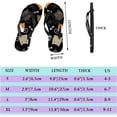 thumbnail image 2 of GZHJMY Flip Flops Slippers Cute Cat Animal Cartoon Black for Women Girl Men Sandals Beach Summer Shower Slippers Summer Slippers, 2 of 5