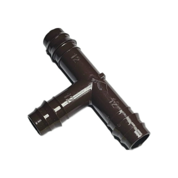 Netafim Techline EZ 12mm Insert Tee – Barb Fitting 3-Way Drip Irrigation | 32500-002497 | T12TEE | 100pc