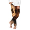thumbnail image 2 of Xecao Vintage Family History Book Print Teenagers' Pajama Pants Long Sleep Pants Soft Elastic Waist Pajama Bottoms Elastic waist with 2 Pockets 5-16 Years-XS(5-6), 2 of 6