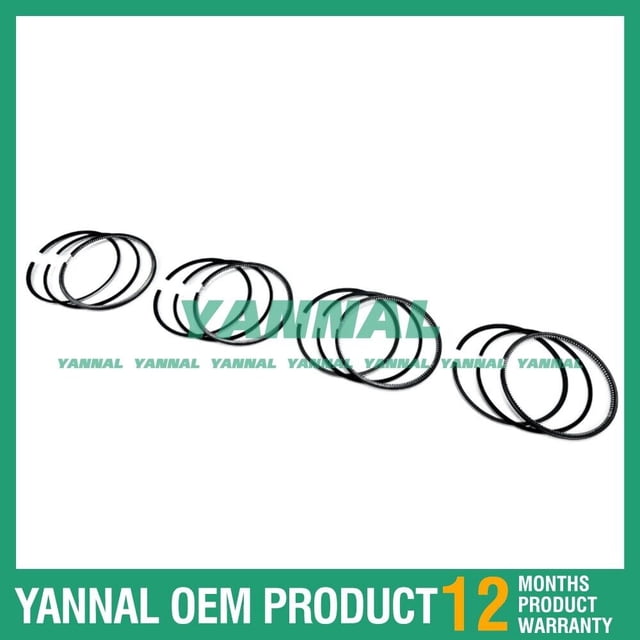 4-piece S05D piston ring set STD suitable for Hino diesel engines-