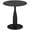 Black, variant on HOMCOM Dining Table Round Kitchen Table w/ Faux Marbled Top for Dining Room