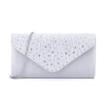 thumbnail image 4 of Yotami Evening Clutch Purses for Women Handbags for Formal Wedding, Party, Cocktail Prom, Crossbody, Shoulder Envelope Bag Gifts for Mom Silver, 4 of 4
