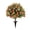 Orange, variant on 24" Artificial Boxwood Topiary Ball Trees with Ground Spike, UV and Rain Resistant Greenery Shrubs, Evergreen for Garden, Patio, Porch, Yard, Outdoor Indoor Décor