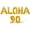 Gold, variant on Letter Balloons - ALOHA 90 16" Inch Alphabet Letters Foil Mylar Balloon 90th Birthday Party Banner (Gold)