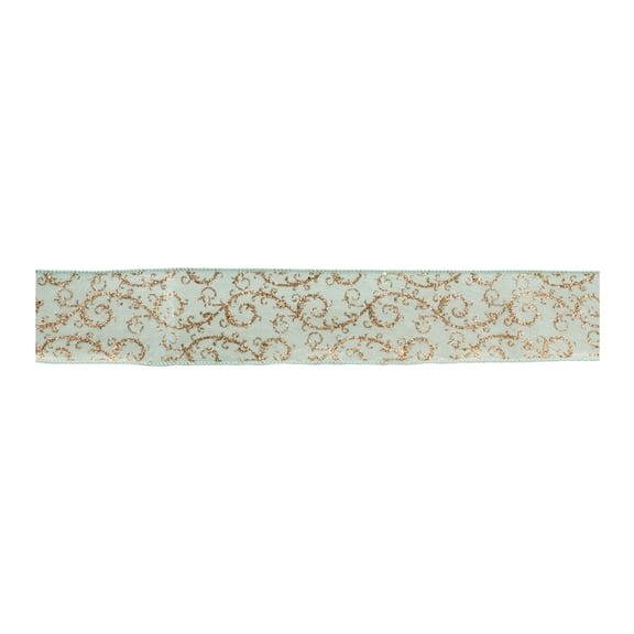 Melrose International 2.5" x 10 Yds. Wired Nylon/Polyester
