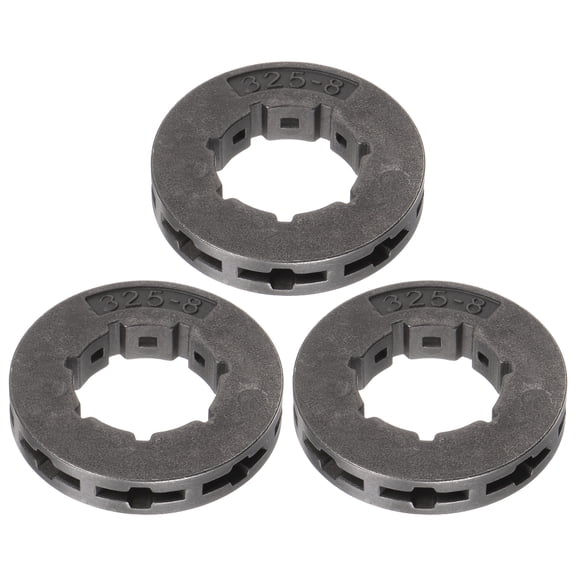 3 Pcs Sprocket Rim 325-8 19mm Standard for Most Chainsaws