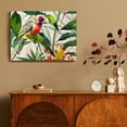 thumbnail image 4 of SUMAAFU Bird Plant Art Modern Canvas Prints Wall Decor Ready To Hang 16x12in, 4 of 6