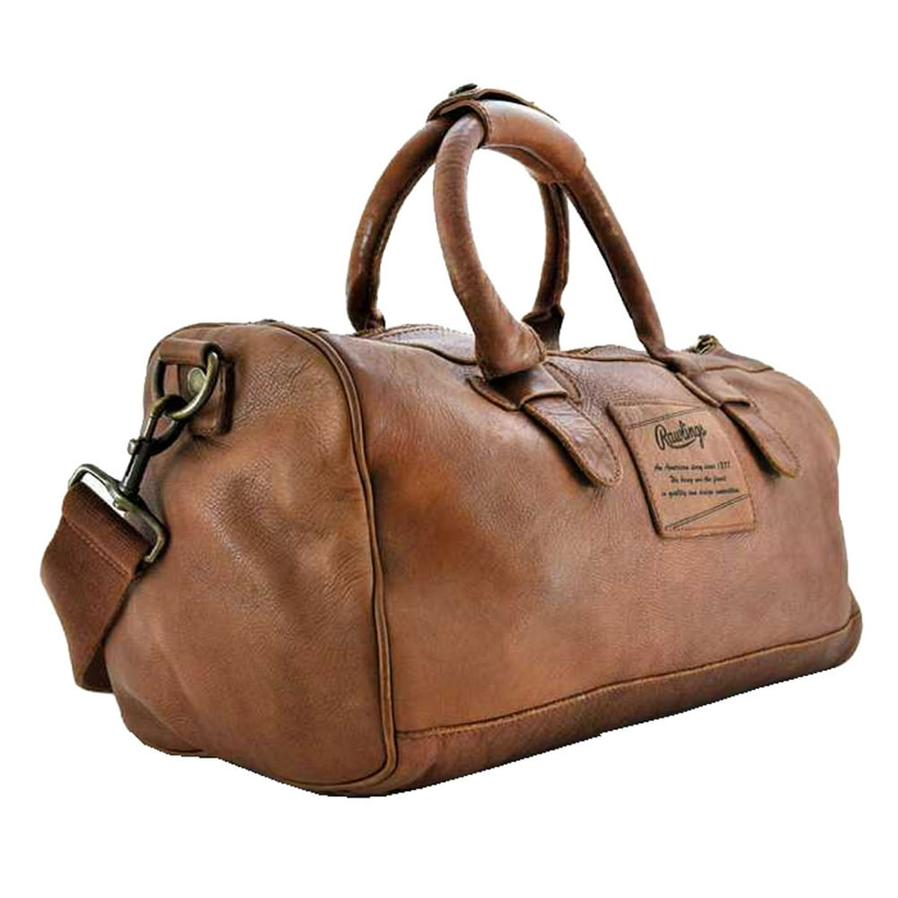 rawlings leather toiletry bag