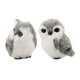 thumbnail image 3 of 2 búhos de peluche: búho gris de peluche suave, ideal como decoración para bodas, fiestas de cumpleaños y otras ocasiones., 3 of 7