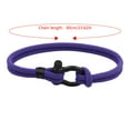 thumbnail image 1 of Bracelet Couple en Acier Inoxydable avec Boucle en Forme d'Arc Style Milan Plage, 1 of 9