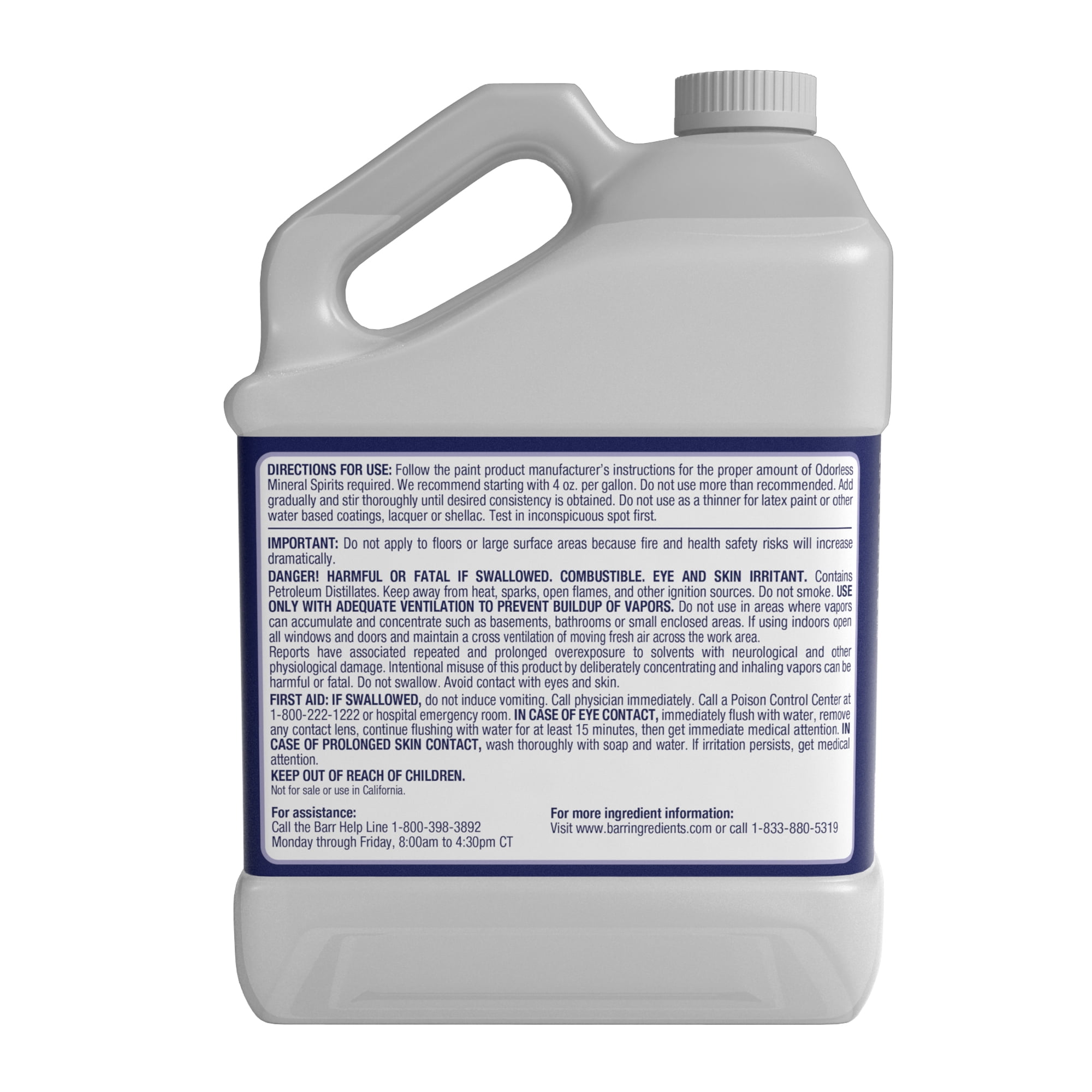 Klean-Strip Odorless Mineral Spirits, 1 Gallon
