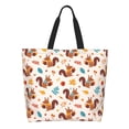 thumbnail image 1 of Balery Forest Squirrel Nuts Bolsa Tote Estilo Estético con Cremalleras, Bolsa de Hombro, Bolsa de Compras Grande y Plegable, 1 of 8