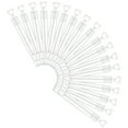 thumbnail image 6 of Minkissy 18Pcs Empty White Bubble Wands Refillable Bottles for Wedding Party Decoration, 6 of 8