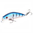 thumbnail image 3 of 3 Inch Bass Fishing Lure Freshwater Saltwater Bass Fishing Accessories Tackle Gear for Anglers 1 Pack Hard Bait with Treble Hooks, 3 of 7
