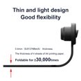 thumbnail image 3 of Mobile Phone Charging Port Dust Stopper Waterproof Mobile Phone Silicone Waterproof Protective Universal Tablet Anti-lost Stoppers Accessories Black Micro, 3 of 9