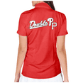 thumbnail image 2 of Peso Pluma Double PP Half Zip T-shirt Women's Stand Collar Short Sleeve Casual Golf Shirt, 2 of 3