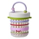 thumbnail image 2 of Tarro de almacenamiento de frutas portátil de doble capa Salad Cup | Recipiente de bocadillos escurrido | Hermético a prueba de fugas con separador de agua incorporado | Silicona plástica de grado, 2 of 6