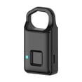 thumbnail image 1 of Bloqueo de huellas dactilares Candado de huellas dactilares sin llave USB recargable para interiores y exteriores Tmvgtek Para estrenar, 1 of 4