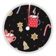 thumbnail image 1 of Faldas para árbol de Navidad de 48 pulgadas con texto "Merry Christmas", tapete para árbol de Navidad para vacaciones de invierno, falda para árbol de Navidad para decoraciones navideñas rústicas, 1 of 8