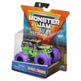 thumbnail image 4 of Monster Jam, Official Grave Digger Monster Truck, Die-Cast Vehicle, Nitro Neon Series, 1:64 Scale, 4 of 5