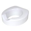 Carex Toilet Seat Riser With Quick-Lock - Adds 4 Inches of Height to Toilet - Raised Toilet Seat With 300 Pound Weight Capacity - Slip-Resistant