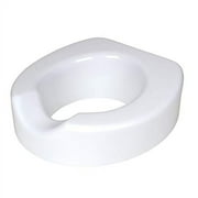Carex Toilet Seat Riser With Quick-Lock - Adds 4 Inches of Height to Toilet - Raised Toilet Seat With 300 Pound Weight Capacity - Slip-Resistant