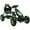 Green#1, variant on Kids Bike Qaba Kids Ride-on Walking Horse with Easy Rolling Wheels, Soft Huggable Body, & a Large Size for Kids 5-16 Years,Childrens Bike