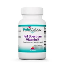 NutriCology Full Spectrum Vitamin K - With Vitamins A, C, D, and E - 90 Softgels