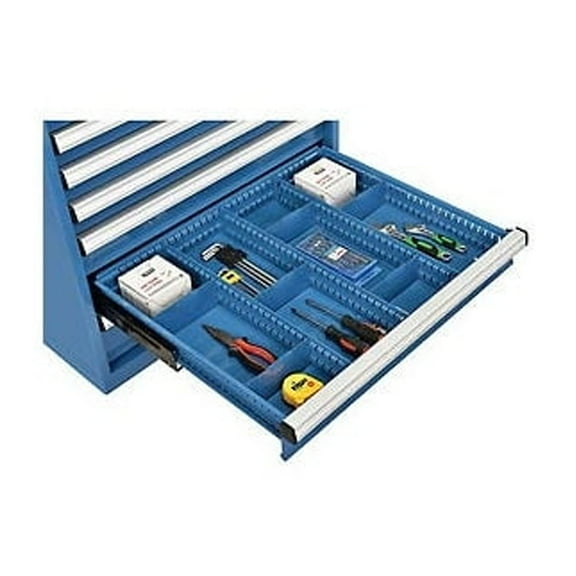 Divider Kit for 4""H Drawer of Global Industrial Modular Drawer Cabinet 30""W x