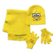 Nick Jr. - SpongeBob SquarePants, Hat, Gloves and Scarf Set