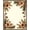 Brown, Pattern 9, variant on ODIKA 4'x6' Machine Washable Non-Slip Area Rug, Wildlife Inspired with Rustic Bear Illustration and Vintage Cabin High Traffic Rug, Green, 137328