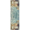 thumbnail image 2 of Addison Rugs Dream Shag Premium Machine Washable Transitional Lantern Blue Runner Rug, 2'3" x 7'6", 2 of 8