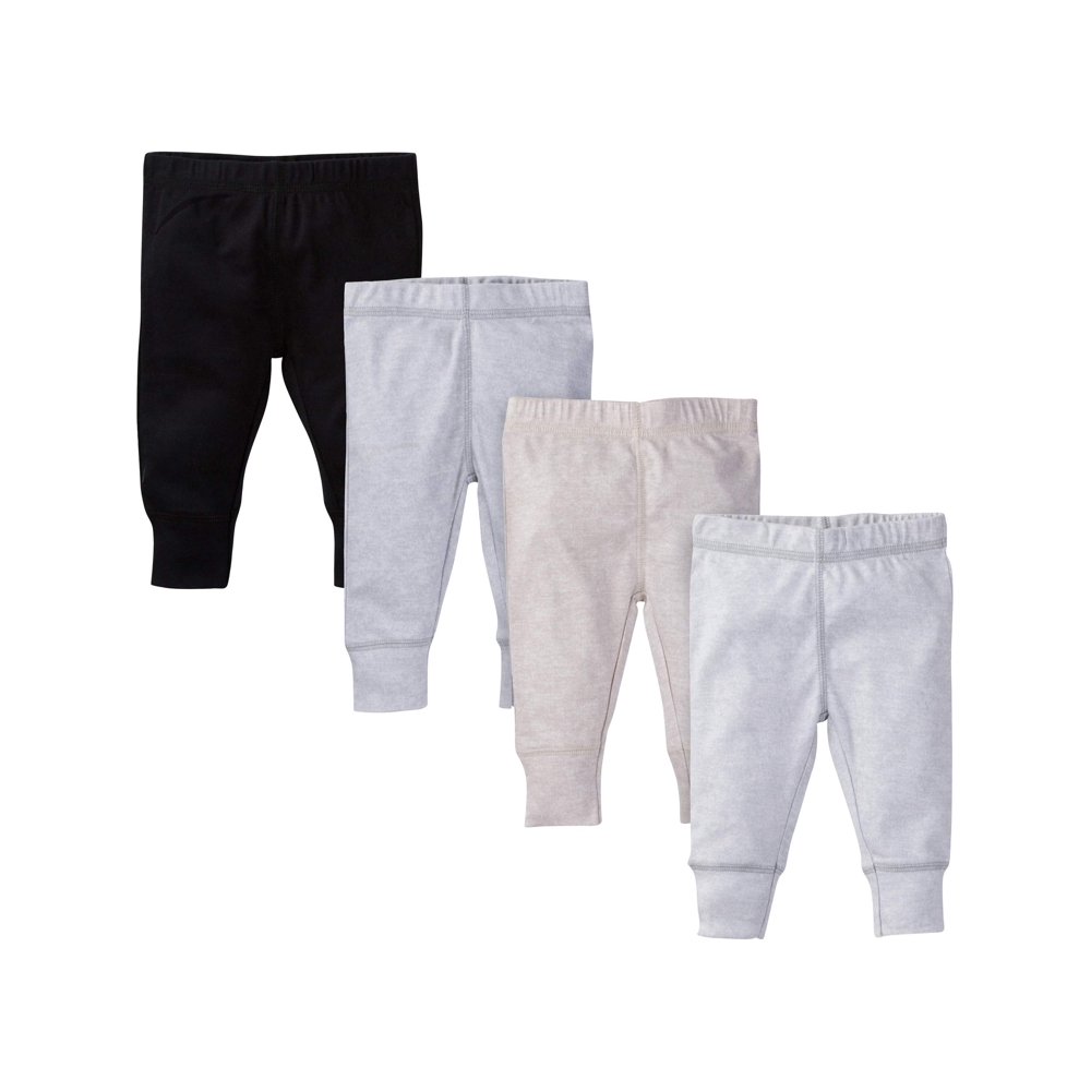 Gerber Gerber Baby Boys Active Pants, 4Pack, (NB 24M) Walmart
