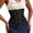 Black, variant on Women's Steampunk Underbust Corset Renaissance Floral Brocade Corset Shapewear Vintage Gothic Metal Busk Waist Cincher for Women Tummy Control,XS