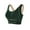 Green, variant on Jacenvly New Bralettes for Women Fashion Side Buckle Yoga Underwear Waistcoat Traceless Together Everyday Bras Quick Drying Sports Bras for Women High Support