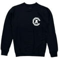 thumbnail image 2 of Crooks & Castle Men's X Jaws Chain Medusa Crewneck Sweatshirt in White (XX-Large, Black), 2 of 2