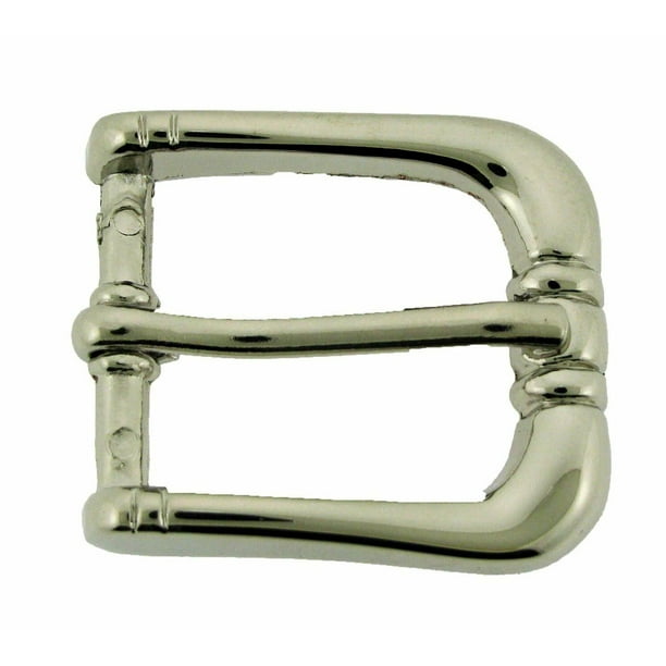 Buckles Zone 1” Inch (25 mm) Single Prong Center Bar Pin Belt Buckle