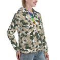 thumbnail image 3 of Hoodies for Women - Flower Camouflage Comfrt Colour Drawstring Women'S Fashion Hoodies & Sweatshirts, Fall Outfits Clothes for Women 2024 Pullover with Kangaroo Pocket, 3 of 7
